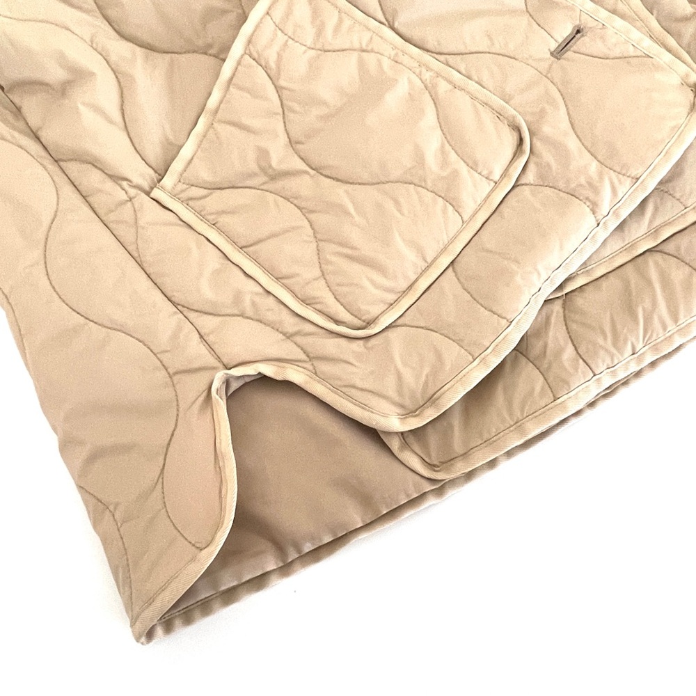 Lauren Ralph Lauren Black Label Onion Quilted Jacket in Natural Medium - Picture 11 of 16